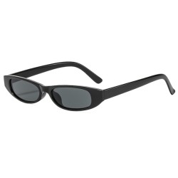 (C  bright black gray  Lens )occidental style fashion retro samll sunglass man..