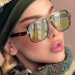 (C  Lens )Double sunglass retro Sunglasses fashionns style sunglass