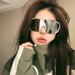 ( Black frame  Silver)Outdoor man sport transparent Sunglasses