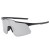 ( Black frame  Silver) man Sunglasses anti-ultraviolet sunglass woman samll