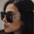 (C while  gray )occidental style fashion diamond side cut Sunglasses woman hollow sunglass women