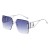 (C while  gray )occidental style fashion diamond side cut Sunglasses woman hollow sunglass women