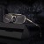 (C gray )samll man Double retro Sunglasses man high sunglassshades