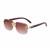 (C gold  gray )occidental style retro Sunglasses man diamond side cut wood sunglass man