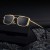 (C Black grey )Metal sunglass man high Sunglasses man sunglasssunglasses