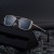 (C Black grey )Metal sunglass man high Sunglasses man sunglasssunglasses