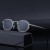(C Black grey )occidental style sunglass man high Metal Sunglasses manshades