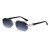 (C gold  blue )occidental style diamond side cut sunglass man high Sunglasses manshades
