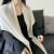 ( fashion   rice white) hollow knitting shawl triangle woman summer thin shawl smock Sunscreen air-conditioned shirt shawl scarf
