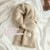 (egg  while )egg wool woolen scarf woman Winter knitting warm thickins student Collar