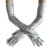 ( Grass green) women long leather sexy elasticity glove Clothingcoslay black glove