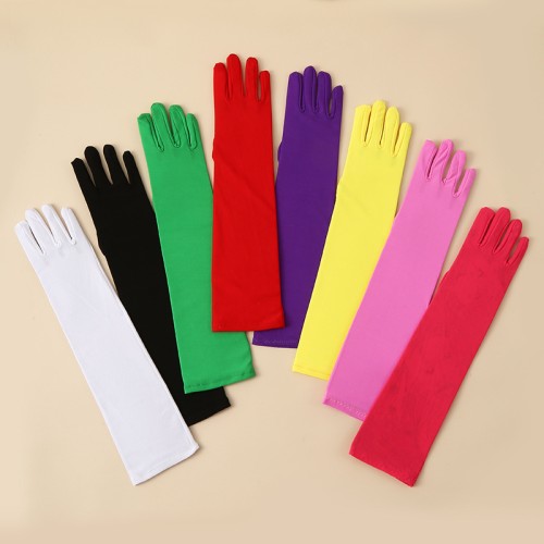 ( black) elasticity day glove Halloweenarty apparel glove