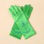 ( green)  occidental style print child stage watch-face color glove