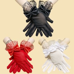 ( white)lace glove lady elegant short glove glove retro glove summer glove lad..