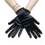 ( black)bride short style four surface satin face glove lady wedding
