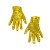 ( red) child sequin stage glove child glove  dance watch-face glove