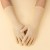 ( white)medium long lady Sunscreen glove  medium lady glove