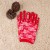 ( red) lady short style sexy lace Sunscreen glove  bride glove