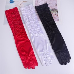 ( red)cm high quality color long style sexy glove  glove