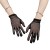 ( black)summer Sunscreen glove nets yarn grid translucent draughty glove bride transparent sexy short glove
