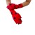 ( red)Ficlwigkis  child woman glove Halloween glove