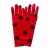 ( red)Ficlwigkis  child woman glove Halloween glove