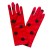 ( red)Ficlwigkis  child woman glove Halloween glove