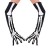 ( black) Halloween watch-face glove cm long sleeve ornament glove