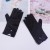 ( black)bride elasticity satin face long bow glove day glove