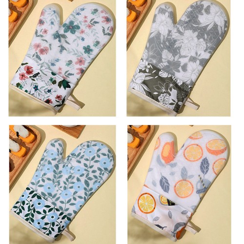 (  transparent Orange) glove glove thick silica gel high glove Non-slip