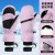 ( white) glove thick grid glove high cotton glove