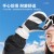 ( white) glove thick grid glove high cotton glove