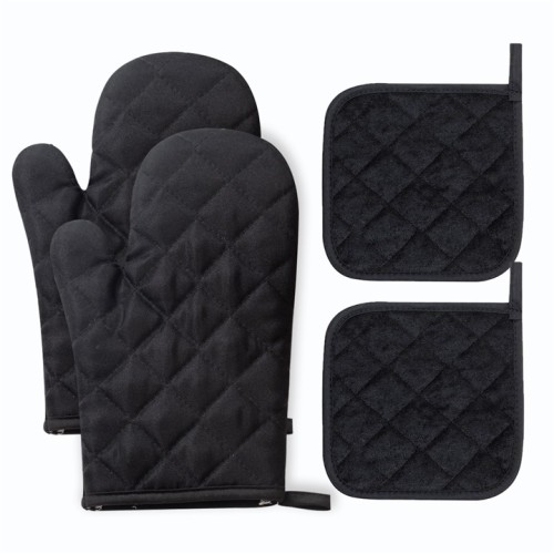 ( black) glove thick glove high set