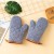 thick glove grid glove high cotton glove