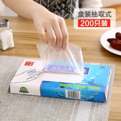 PE plastic glove  glove