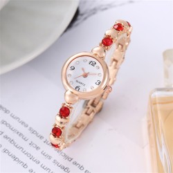 ( Rose GoldWhite Diamond )occidental style fashion trend wrist-watches fashion..