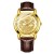 (Gold) watch-face man watch wrist-watches belt watch-face quartz watch-face