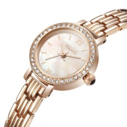 ( Rose Gold) samll gold watch-face watch woman fine samll dial wrist-watches d..