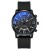 ( blue) man watch three-dimensional digit watch-face silica gel watch man high