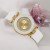 ( red)fashionDQ lady quartz watch black silica gel woman style student wrist-watches