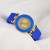 ( red)fashionDQ lady quartz watch black silica gel woman style student wrist-watches