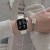 ( white) student watch man woman sport night-luminousED electronic watch-face