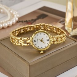 ( Rose Gold)lady quartz watch-face luxurious Rhinestone watch woman watch-face..
