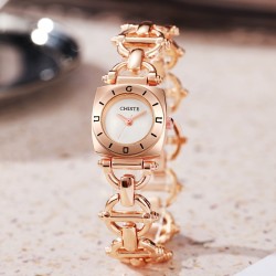 ( Gold belt) fashion lady watch woman style chain samll high student wrist-wat..