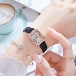 ( white) fashion watch lady woman style life Waterproof Korean style brief sam..