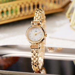 ( Gold belt)samll dial lady watch woman watch-face student watch samll tempera..
