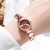 (Coffee )watch lady watch woman style samll samll student woman watch-face quartz watch-face