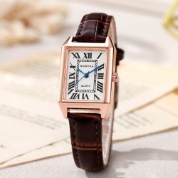 square lady watch woman style samll fashion student belt wrist-watches