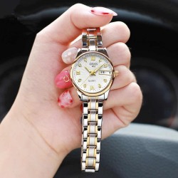( Women style White face)watch woman authentic woman watch-face Waterproof bri..