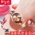 ( circular  Rose Gold) movement watch-face lady watch night-luminous Waterproof high-end woman watch-face